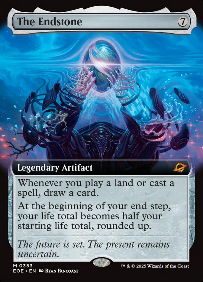 The Endstone  353/276 (Edge of Eternities)  - Extended Art Foil