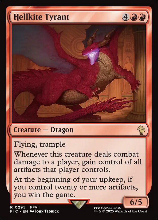 Hellkite Tyrant 295 (Commander: FINAL FANTASY) 
