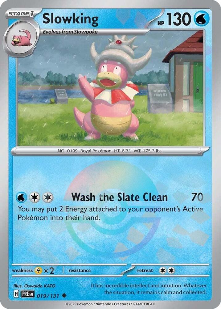 Slowking 019/131 (SV: Prismatic Evolutions)  - Poke Ball Holofoil