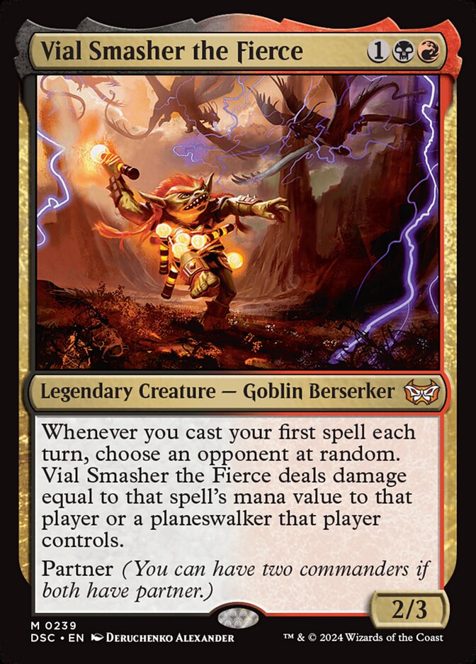 Vial Smasher the Fierce 239/40 (Commander: Duskmourn: House of Horror) 