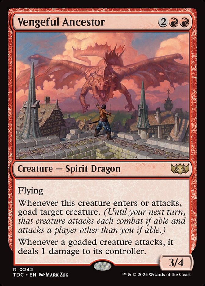 Vengeful Ancestor 242 (Commander: Tarkir: Dragonstorm) 