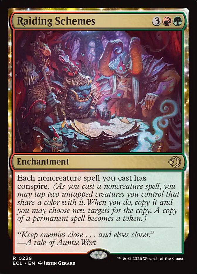 Raiding Schemes 239/273 (Lorwyn Eclipsed)  - Foil