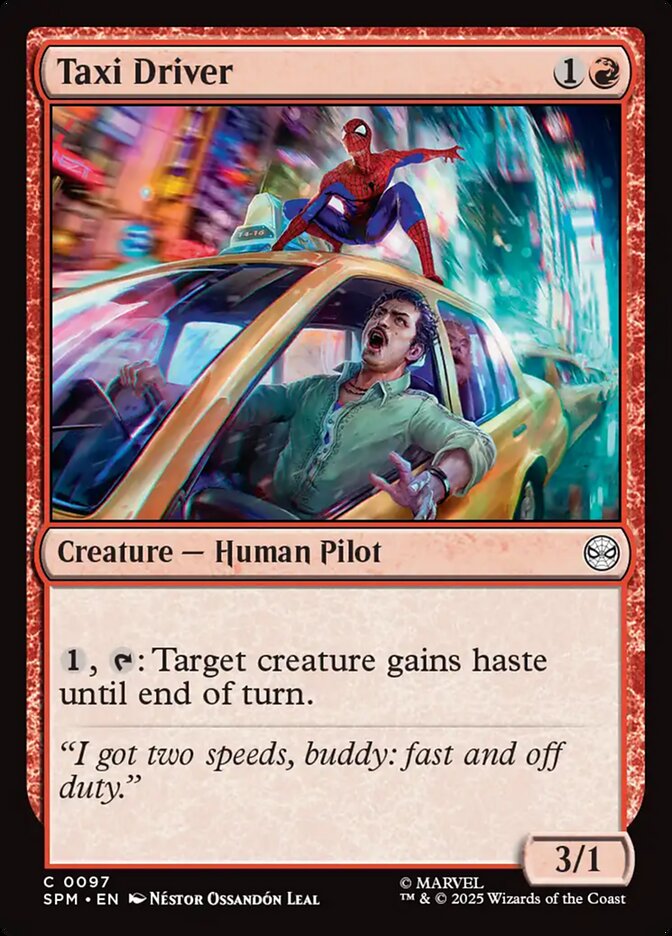 Taxi Driver 97/198 (Marvel's Spider-Man) 