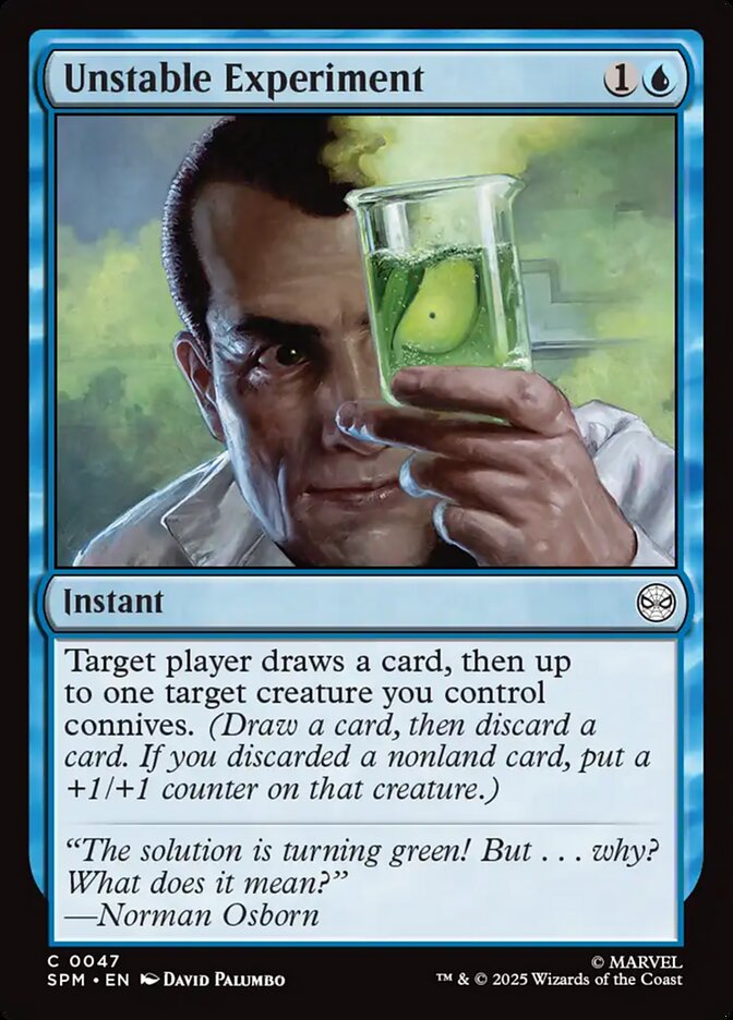 Unstable Experiment 47/198 (Marvel's Spider-Man)  - Foil