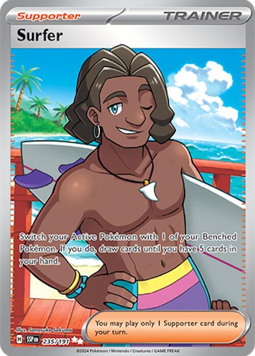 Surfer 235/191 (SV08: Surging Sparks)  - Holofoil