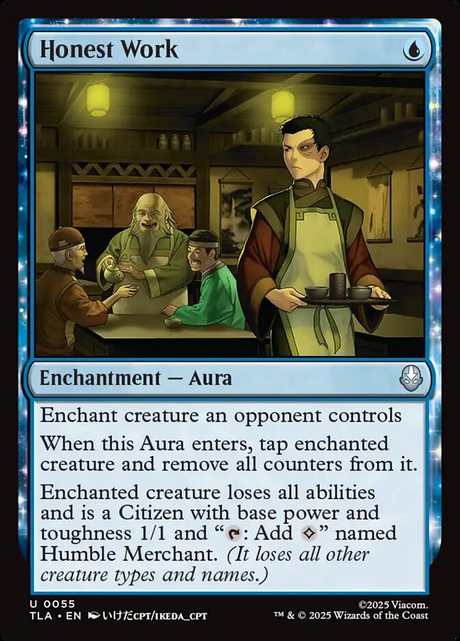 Honest Work 55/286 (Avatar: The Last Airbender) 