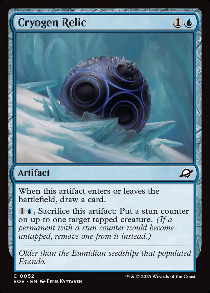 Cryogen Relic 52 (Edge of Eternities)  - Foil