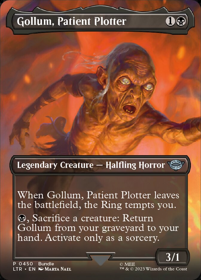 Gollum, Patient Plotter 450/281 (Unique and Miscellaneous Promos)  - Foil