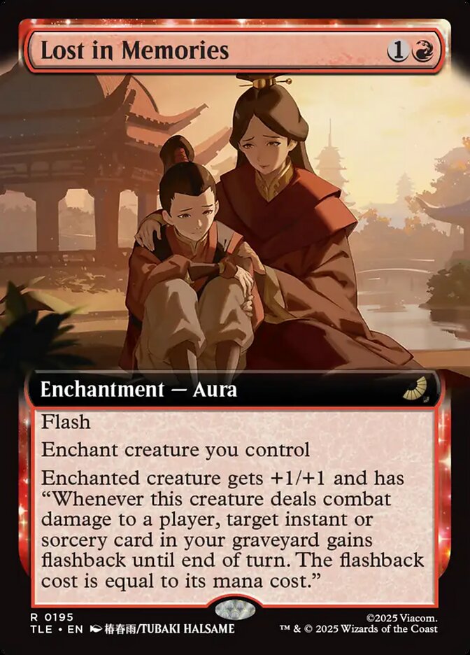 Lost in Memories 195/317 (Avatar: The Last Airbender: Eternal-Legal)  - Extended Art
