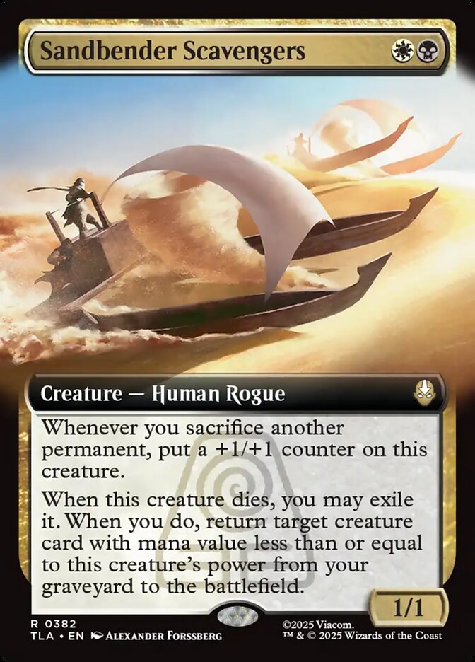 Sandbender Scavengers  382/286 (Avatar: The Last Airbender)  - Extended Art