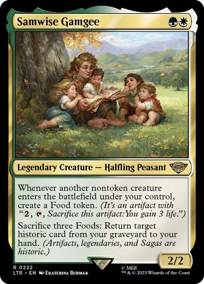 Samwise Gamgee 222 (Universes Beyond: The Lord of the Rings: Tales of Middle-earth) 
