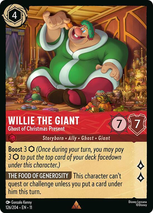 Willie the Giant, Ghost of Christmas Present 126/204 (Winterspell) 