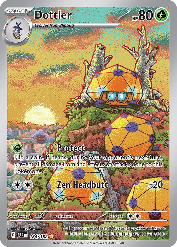Dottler 184/182 (SV04: Paradox Rift)  - Holofoil