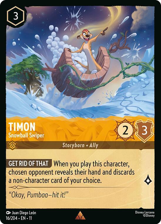 Timon, Snowball Swiper 16/204 (Winterspell) 