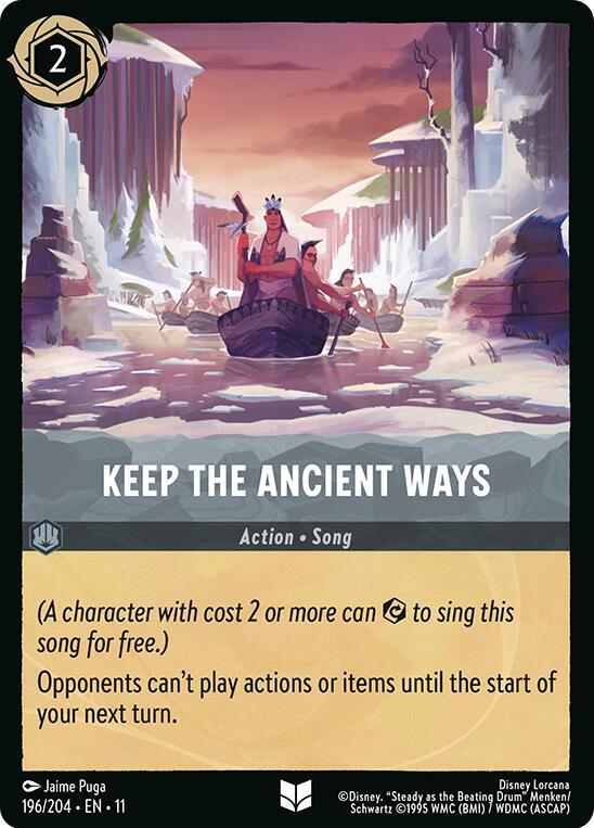 Keep the Ancient Ways 196/204 (Winterspell) 