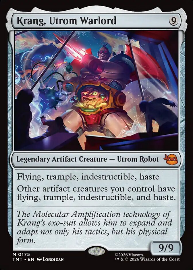 Krang Utrom Warlord 175 (Teenage Mutant Ninja Turtles) 