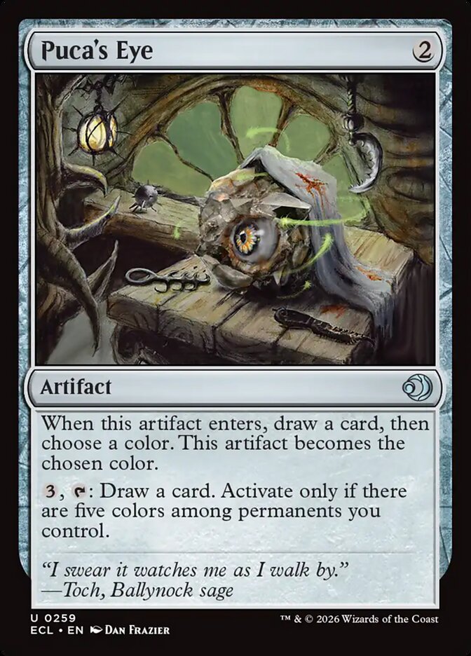 Puca's Eye 259/273 (Lorwyn Eclipsed)  - Foil
