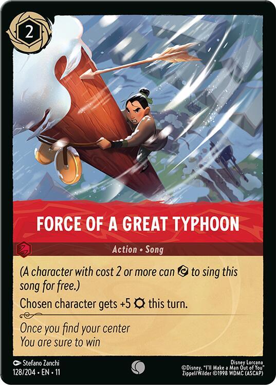 Force of a Great Typhoon 128/204 (Winterspell) 