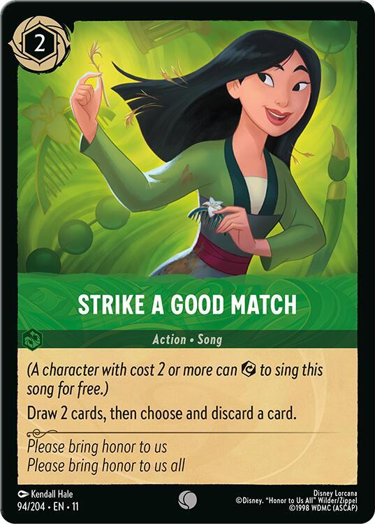 Strike a Good Match 94/204 (Winterspell)  - Cold Foil