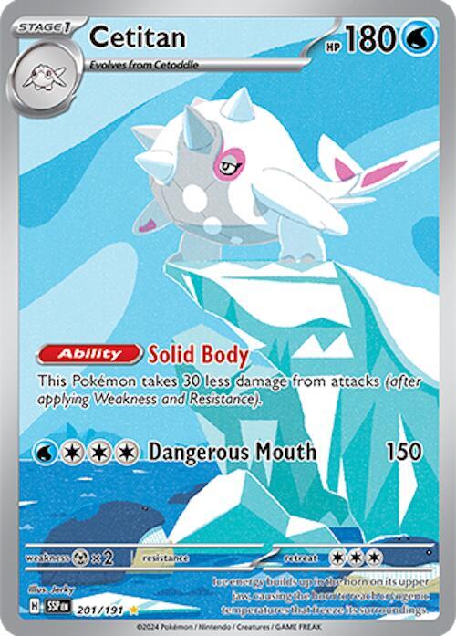 Cetitan 201/191 (SV08: Surging Sparks)  - Holofoil
