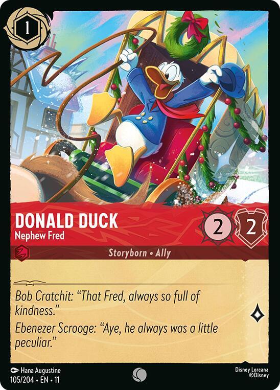Donald Duck, Nephew Fred 105/204 (Winterspell) 