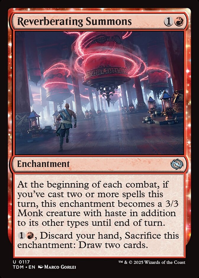 Reverberating Summons 117/291 (Tarkir: Dragonstorm) 