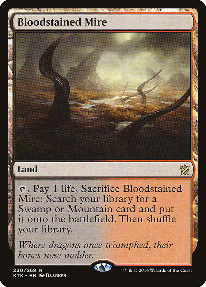 Bloodstained Mire 230 (Khans of Tarkir) 