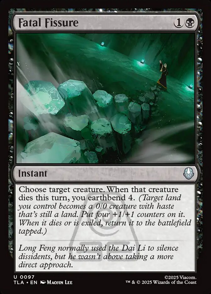 Fatal Fissure 97/286 (Avatar: The Last Airbender) 