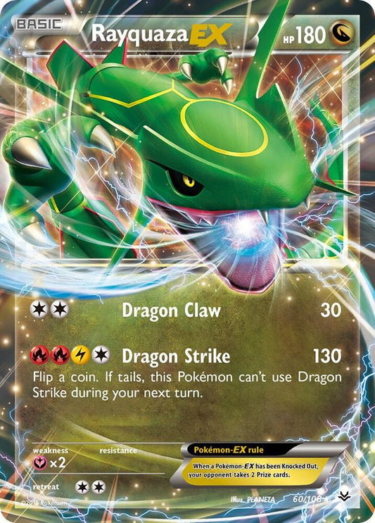 Rayquaza EX 60/108 (XY - Roaring Skies)  - Holofoil