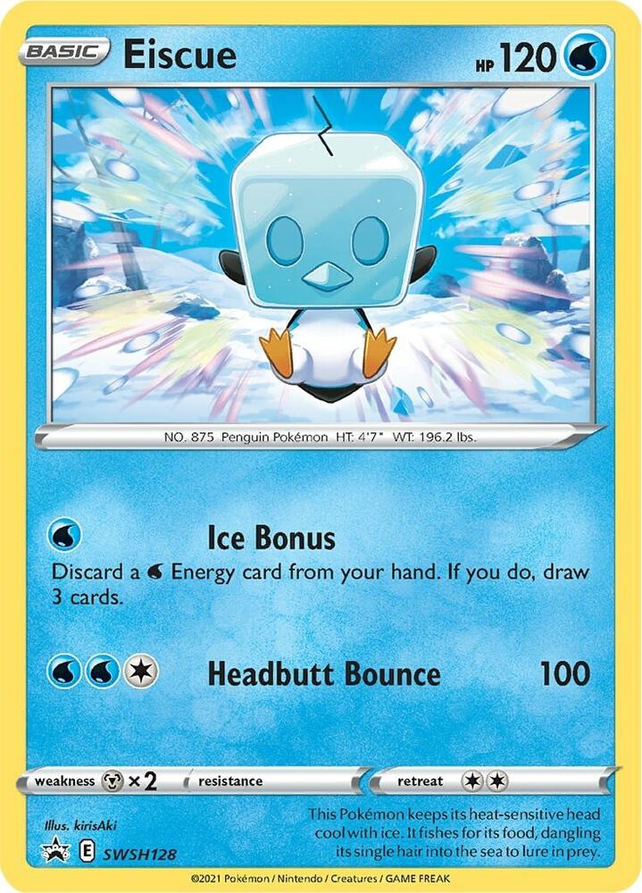 Eiscue SWSH128 (SWSH: Sword & Shield Promo Cards)  - Holofoil