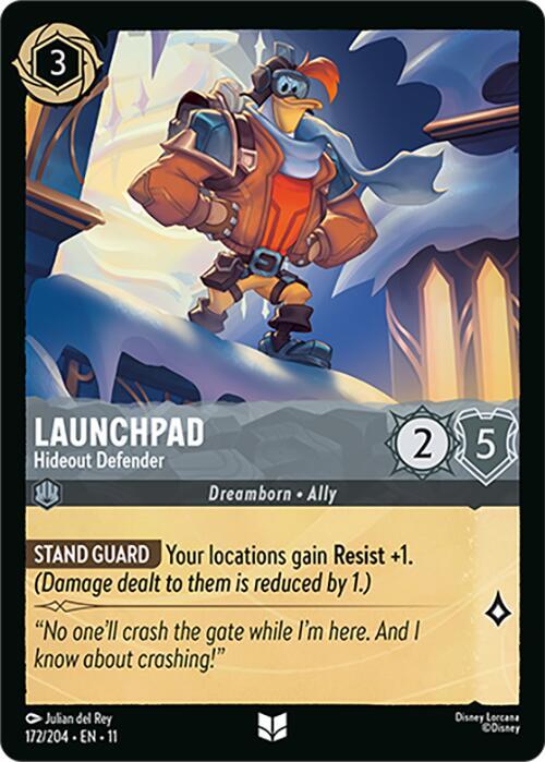 Launchpad, Hideout Defender 172/204 (Winterspell)  - Cold Foil
