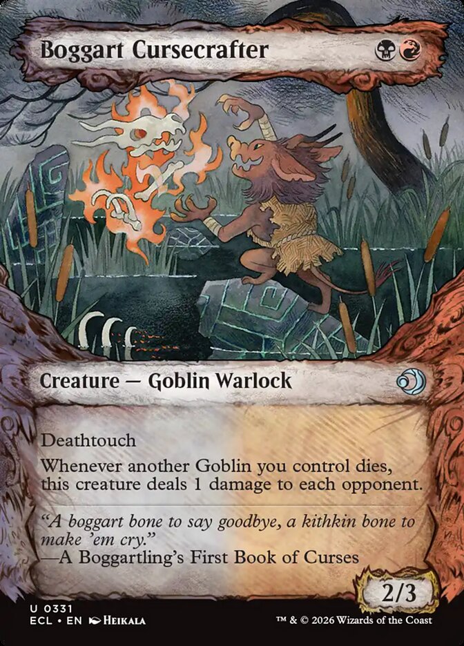 Boggart Cursecrafter 331/273 (Lorwyn Eclipsed)  - Showcase