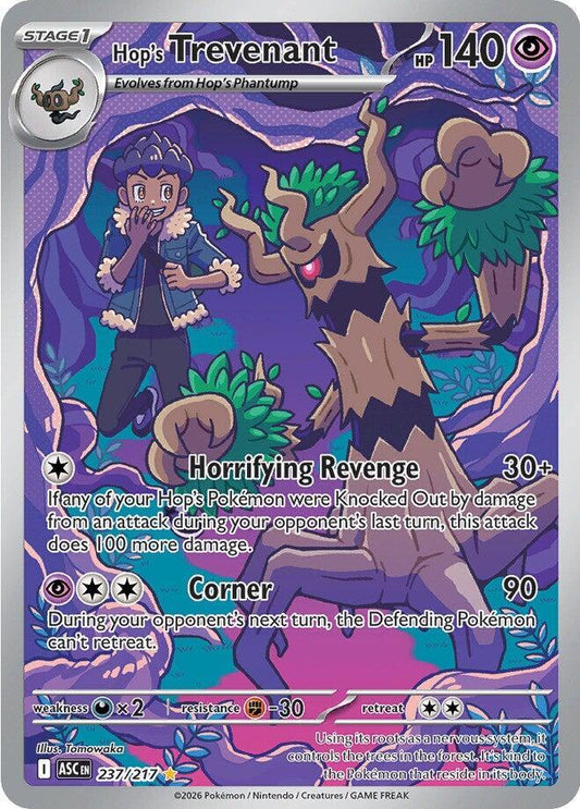 Hop's Trevenant 237/217 (ME: Ascended Heroes)  - Holofoil