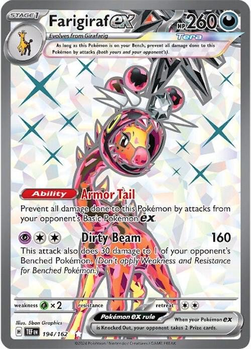 Farigiraf ex 194/162 (SV05: Temporal Forces)  - Holofoil