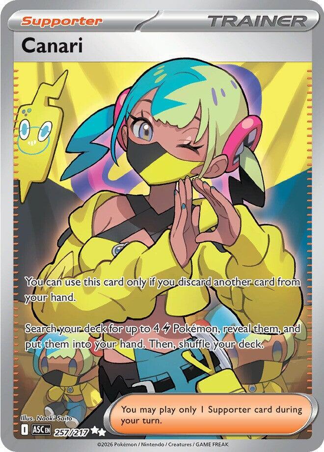Canari 257/217 (ME: Ascended Heroes)  - Holofoil