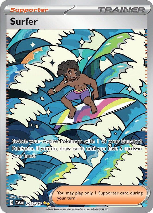 Surfer 293/217 (ME: Ascended Heroes)  - Holofoil