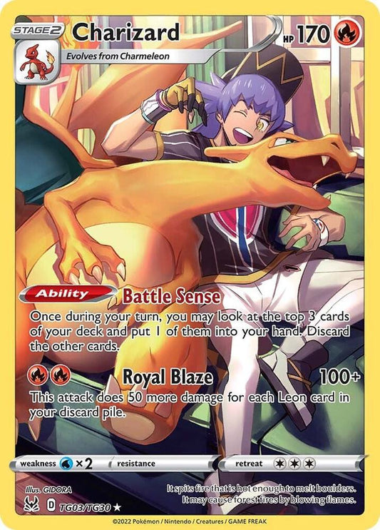 Charizard TG03/TG30 (SWSH11: Lost Origin Trainer Gallery)  - Holofoil