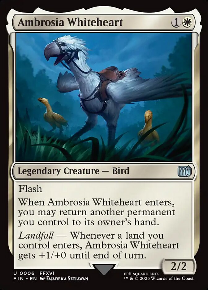 Ambrosia Whiteheart 6/309 (FINAL FANTASY) 