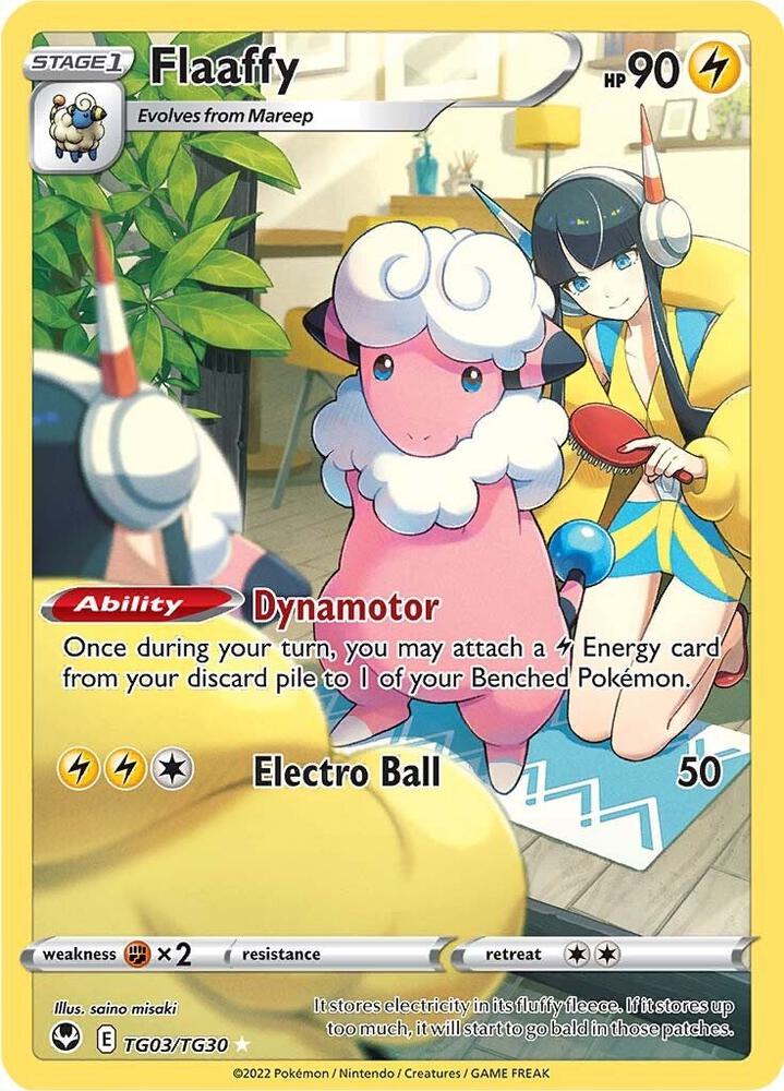 Flaaffy TG03/TG30 (SWSH12: Silver Tempest Trainer Gallery)  - Holofoil