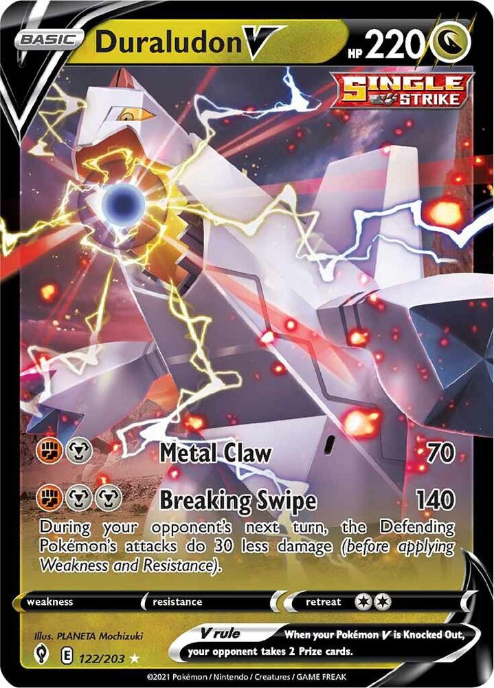 Duraludon V 122/203 (SWSH07: Evolving Skies)  - Holofoil