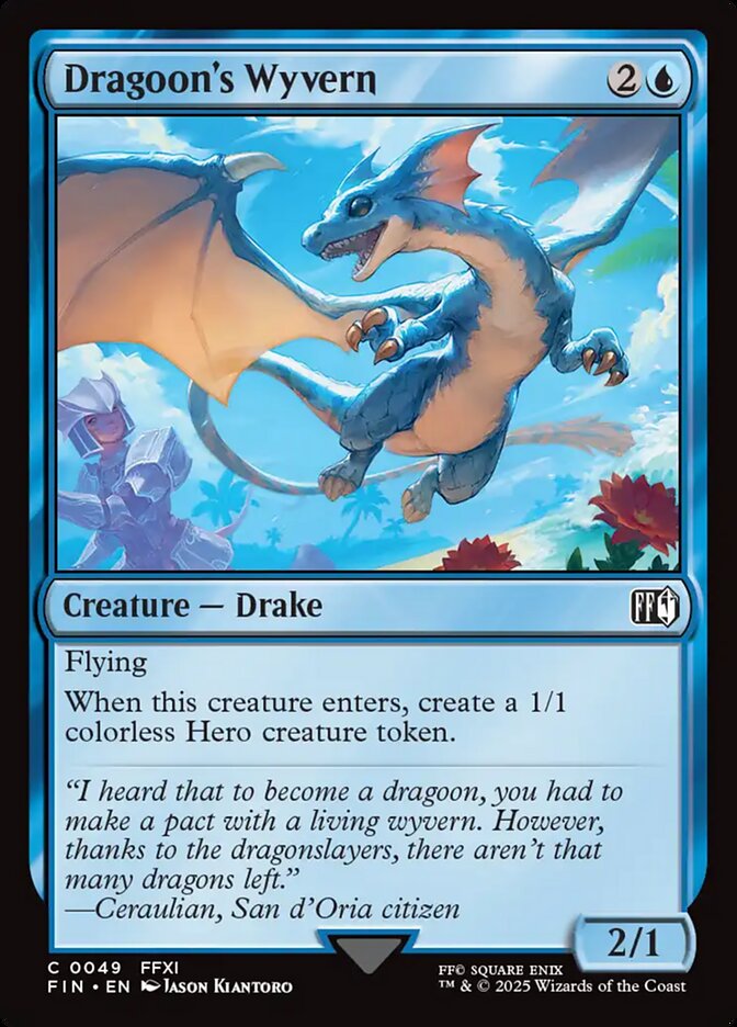 Dragoon's Wyvern 49/309 (FINAL FANTASY)  - Foil