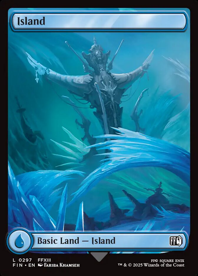 Island 297 (FINAL FANTASY)  - Full Art Foil