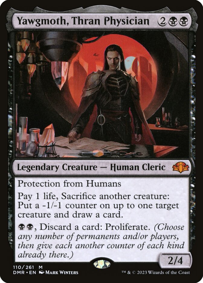 Yawgmoth, Thran Physician 110 (Dominaria Remastered)  - Foil