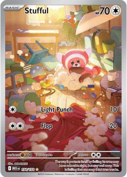 Stufful 154/132 (ME01: Mega Evolution)  - Holofoil
