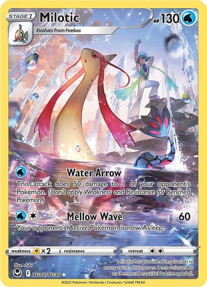 Milotic TG02/TG30 (SWSH12: Silver Tempest Trainer Gallery)  - Holofoil