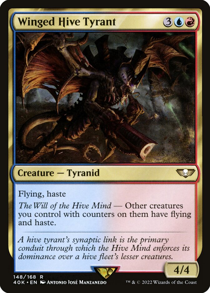 Winged Hive Tyrant 148 (Universes Beyond: Warhammer 40,000) 