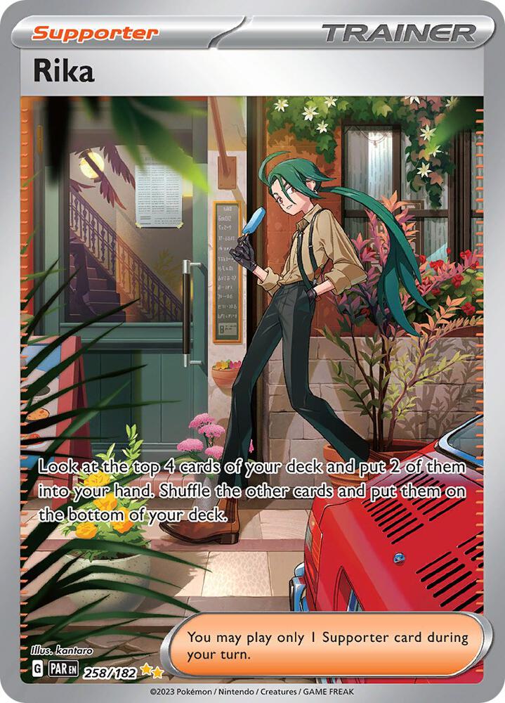 Rika 258/182 (SV04: Paradox Rift)  - Holofoil