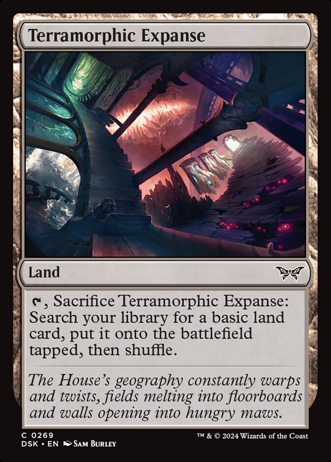 Terramorphic Expanse 269 (Duskmourn: House of Horror) 