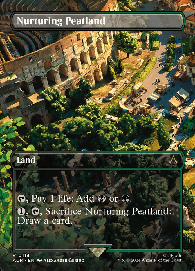 Nurturing Peatland 114/110 (Universes Beyond: Assassin's Creed)  - Borderless