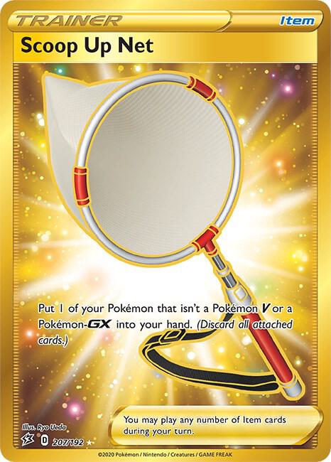 Scoop Up Net Secret 207/192 (SWSH02: Rebel Clash)  - Holofoil